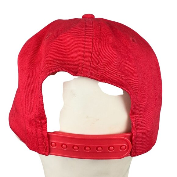 Vintage Firestone Racing Red Snapback Hat Adjustable Cotton Cap - Picture 5 of 11